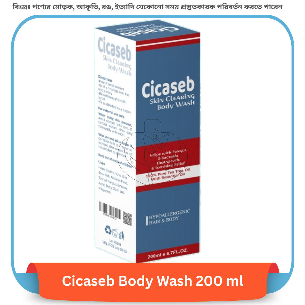 Cicaseb Body Wash 200 ml