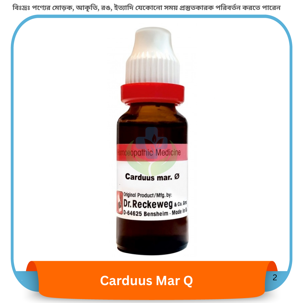 Carduss Marianus Q | Dr. Reckeweg, Germany