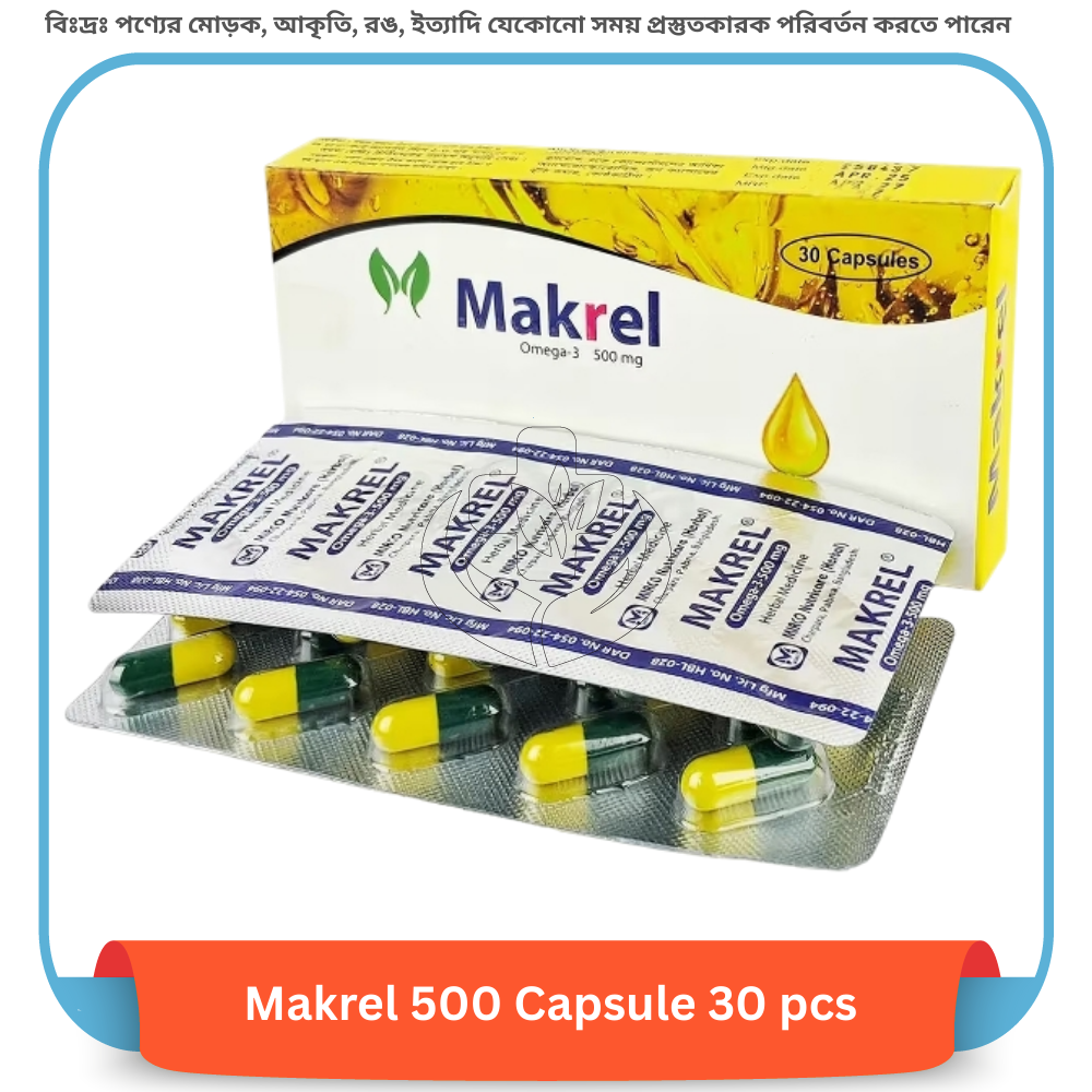 Makrel 500 Capsule 30 pcs