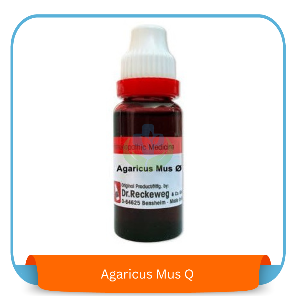 Agaricus Mus Q 20 ml | Dr. Reckeweg, Germany