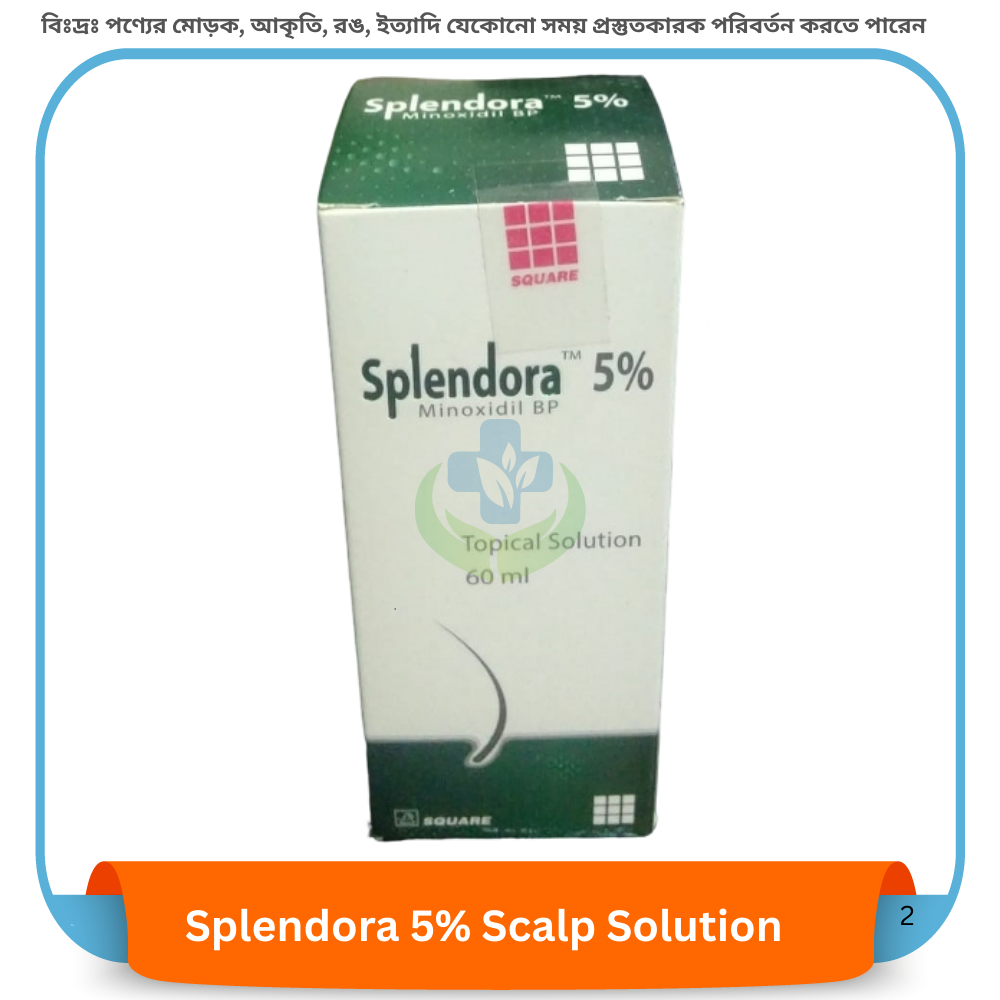 Splendora 5% Scalp Solution 60 ml